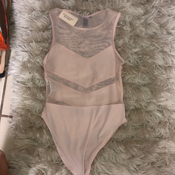 NWT Forever 21 Mesh Bodysuit - Picture 2 of 2